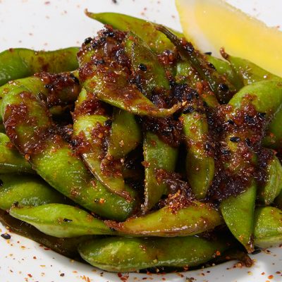 Garlic Edamame