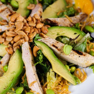 Nutty Grilled Chicken Salad