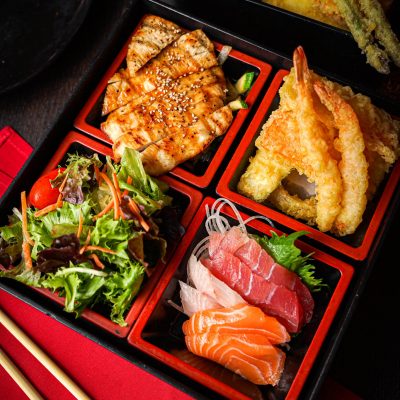 Chicken Teriyaki Shogun Bento Box